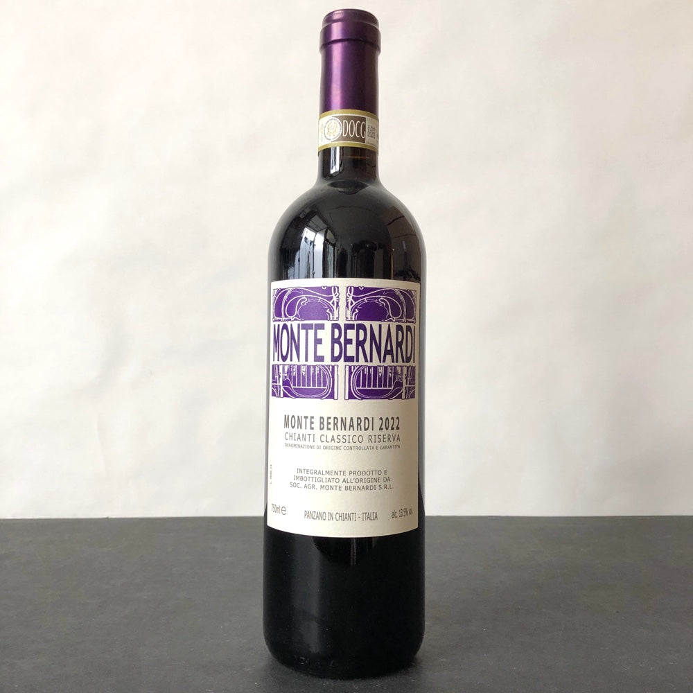 2022 Monte Bernardi Chianti Classico Riserva DOCG,Tuscany, Italy
