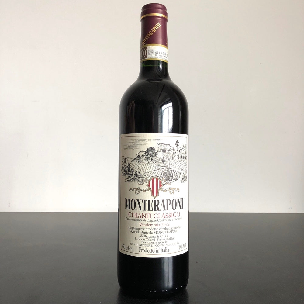 2022 Monteraponi Chianti Classico DOCG, Tuscany, Italy
