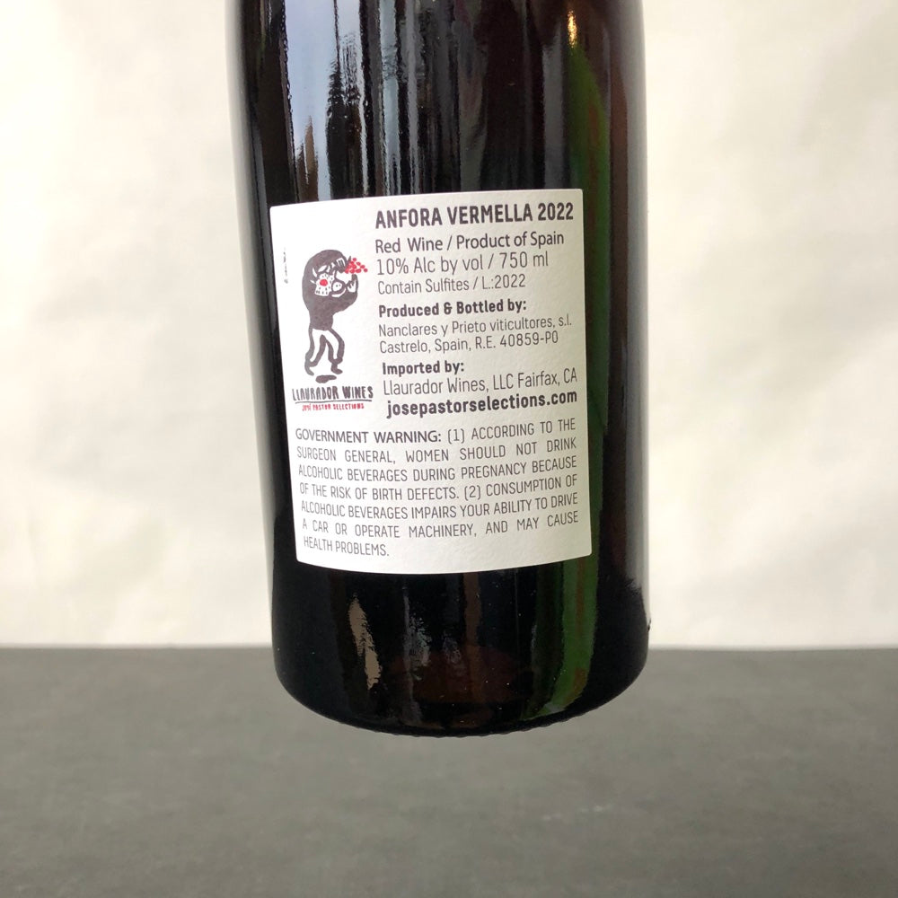 2022 Nanclares y Prieto Anfora Vermella Caino, Galicia, Spain