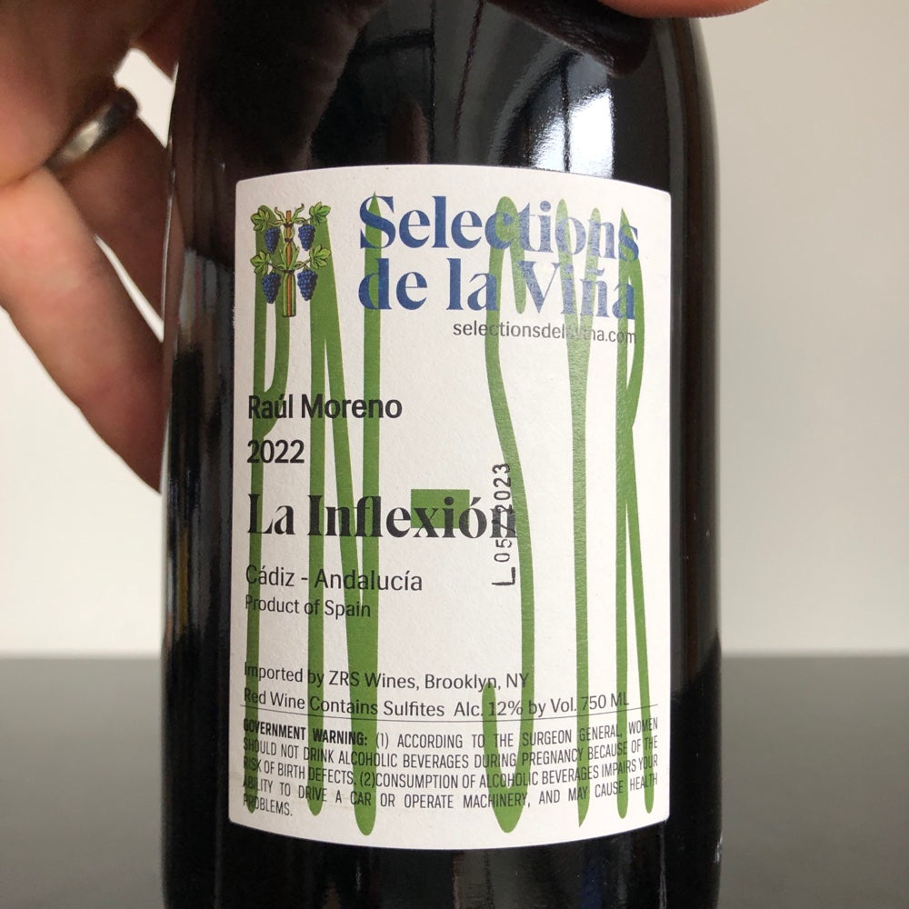 2022 Raul Moreno La Inflexion Tinto, Andalucia, Spain