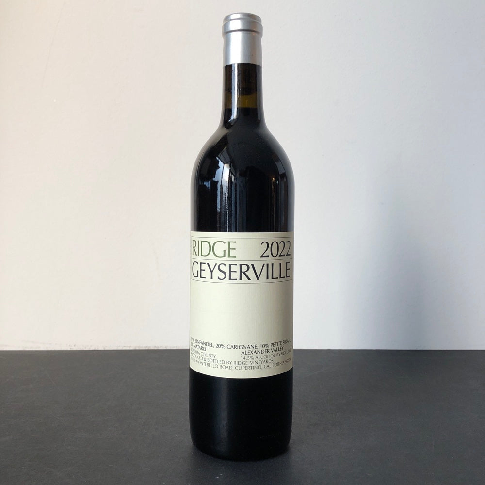 2022 Ridge Vineyards Geyserville, Alexander Valley, USA – Leon