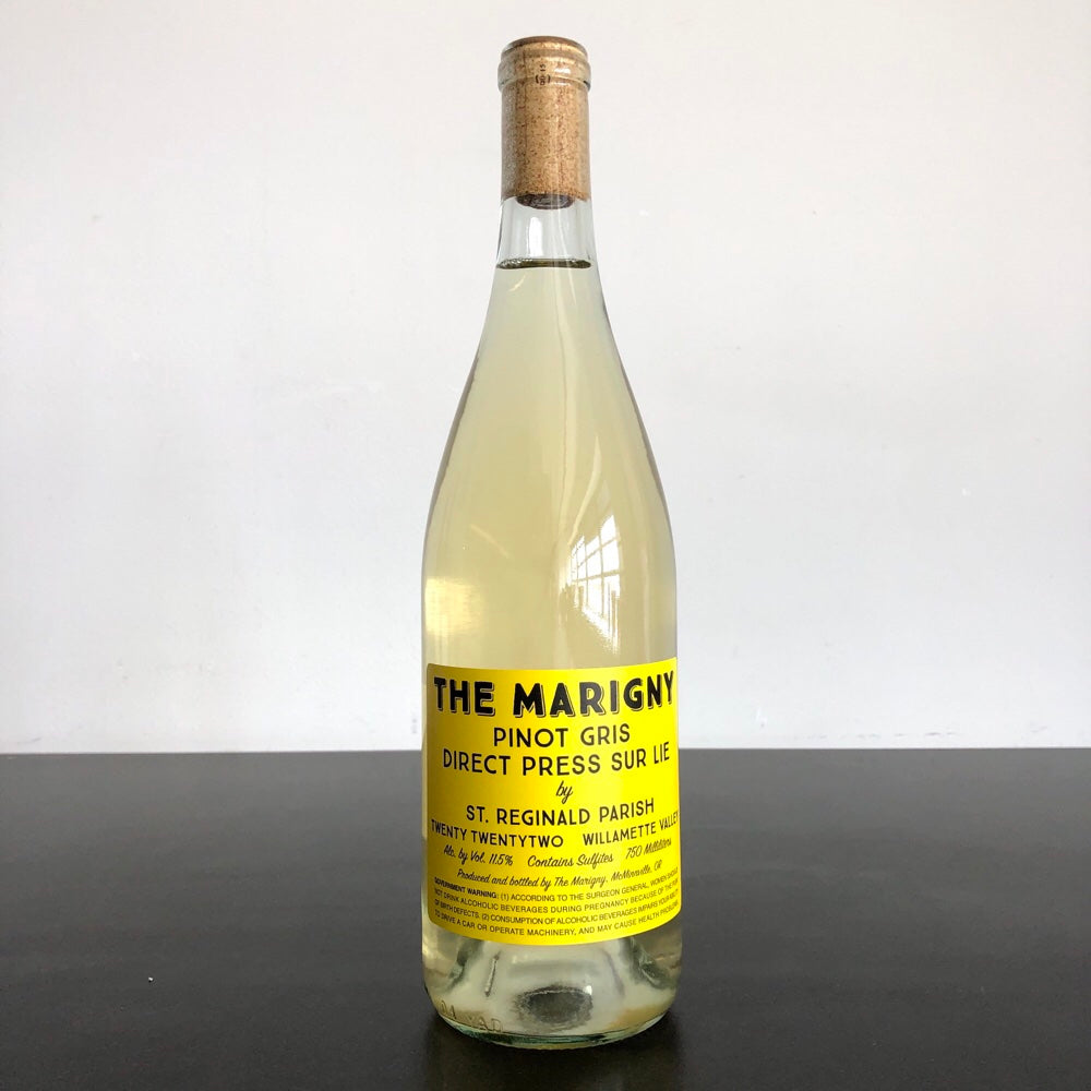 2022 St. Reginald Parish 'The Marigny' Pinot Gris Willamette Valley, USA