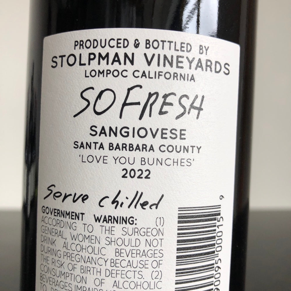 2022 Stolpman ‘Love You Bunches’ Red, Ballard Canyon, USA