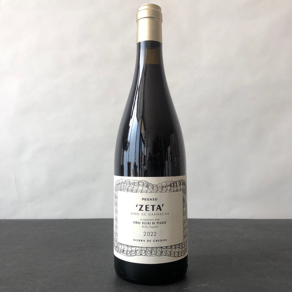 2022 Viñas Viejas de Pegaso, Vino de la Tierra de Castilla y León Vino de Garnacha Zeta Sierra de Gredos