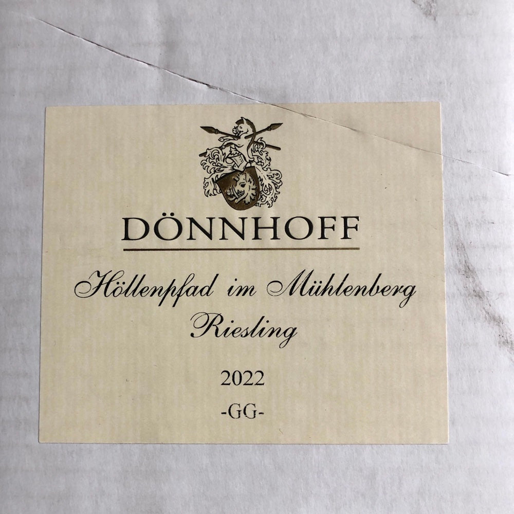 2022 Weingut Donnhoff Hollenpfad Im Muhlenberg Riesling Grosses Gewachs Nahe 3L, Germany