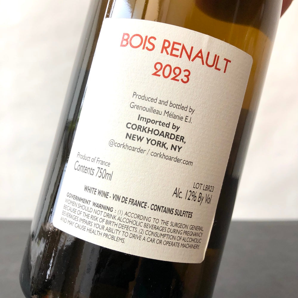 2023 Clos des Breteches 'Bois Renault', Loire, France