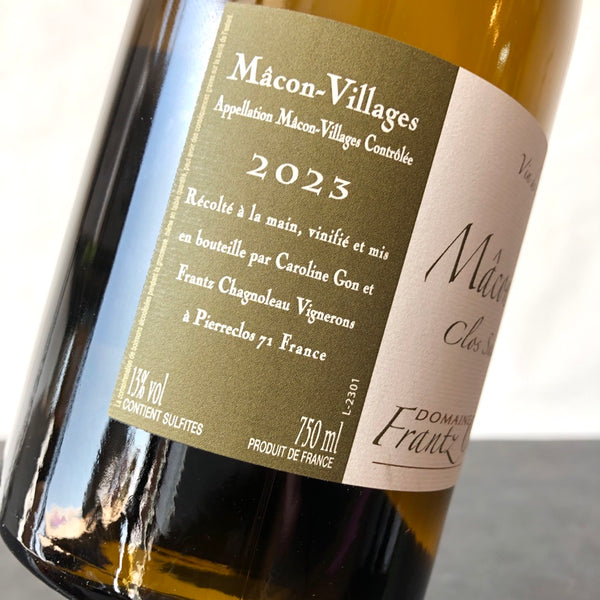 2023 Domaine Frantz Chagnoleau Macon-Villages Clos Saint-Pancras Maconnais, France