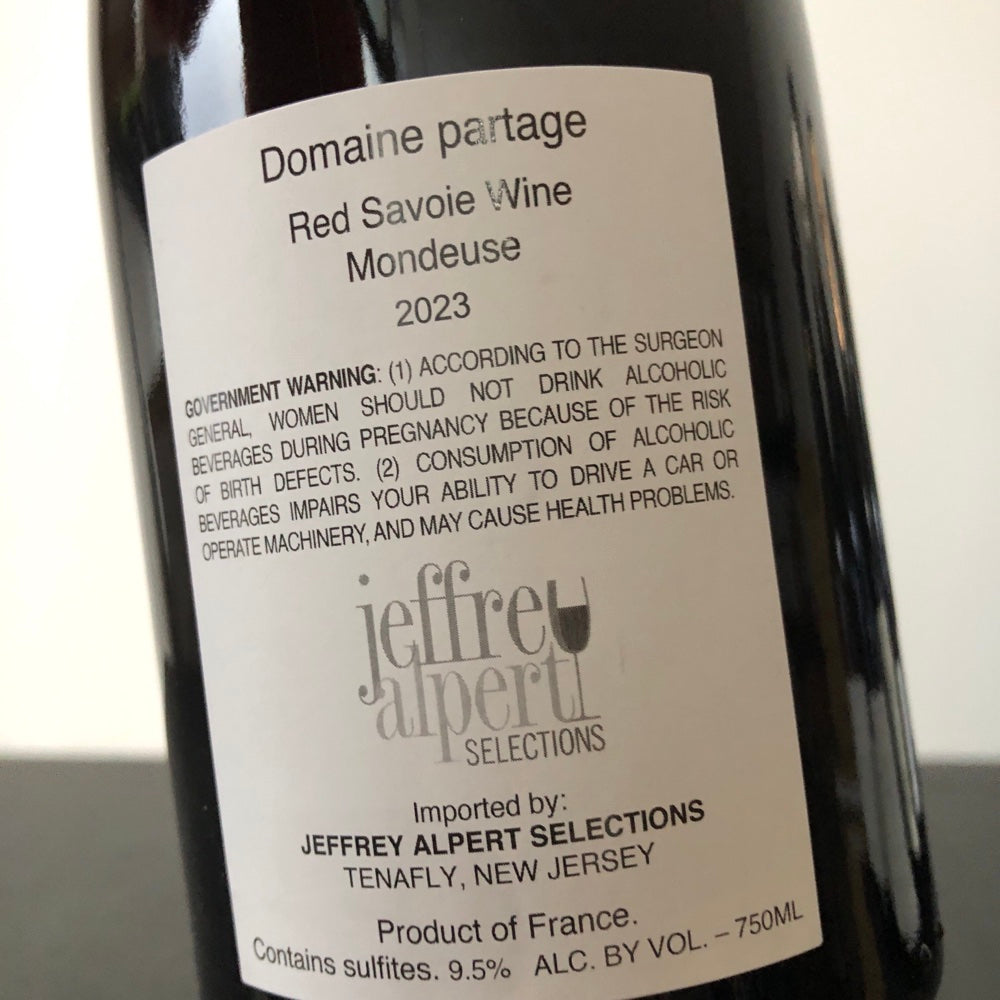 2023 Domaine Partage Gilles Berlioz Deuse, Vin de Savoie, France