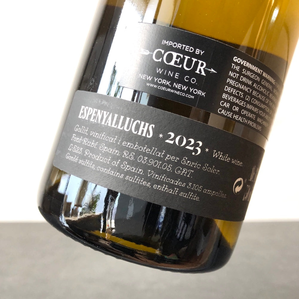 2023 Enric Soler Masia Cal Raspallet 'Espenyalluchs' Catalonia, Spain