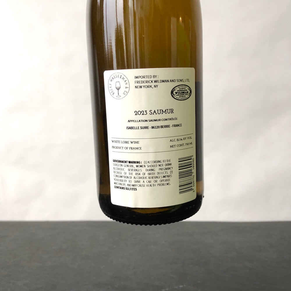 2023 Isabelle Suire, Saumur Blanc Loire, France