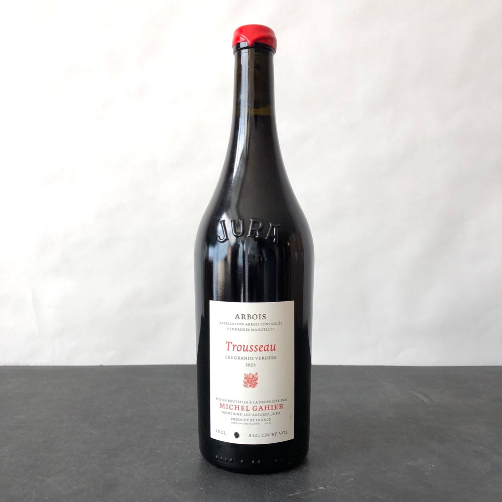 2023 Michel Gahier, Arbois Rouge Trousseau "Les Grands Vergers", Jura, France
