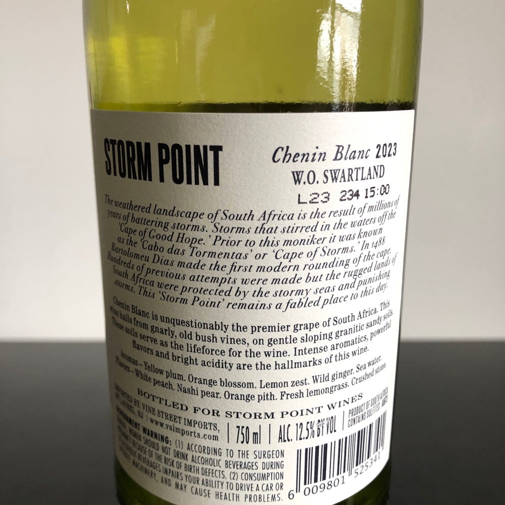 2024 Storm Point Chenin Blanc, Western Cape, South Africa