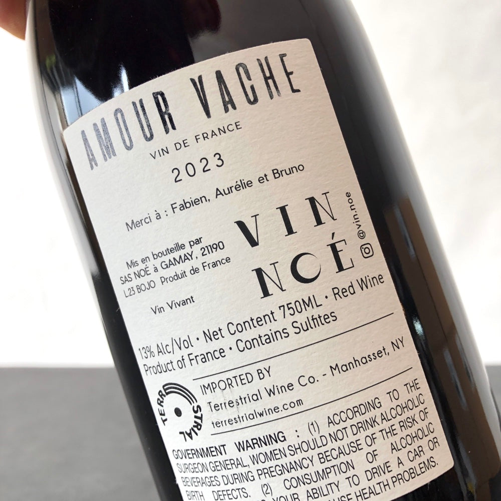 2023 Vin Noé Beaujolais 'Amour Vache', Beaujolais, France