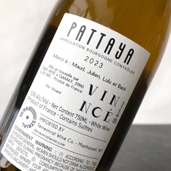 2023 Vin Noé Bourgogne Blanc 'Pattaya', Burgundy, France