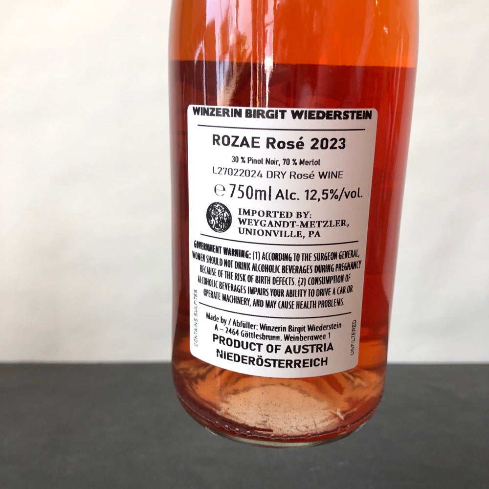 2023 Winzerin Birgit Wiederstein Rozae Carnuntum, Austria
