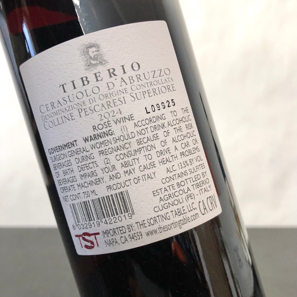 2024 Azienda Vitivinicola Tiberio Cerasuolo Montepulciano d'Abruzzo Rose, Italy