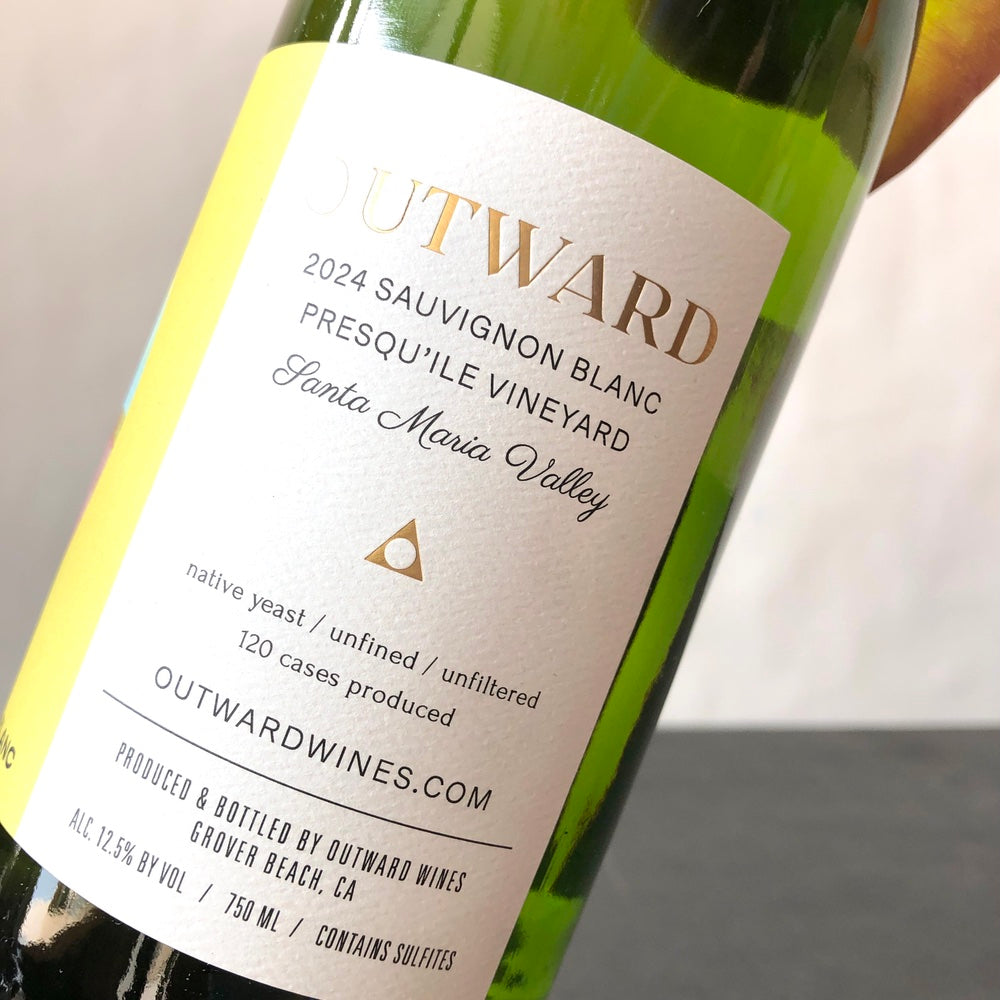 2024 Outward Sauvignon Blanc Presqu'ile Vineyard, Santa Maria Valley, USA