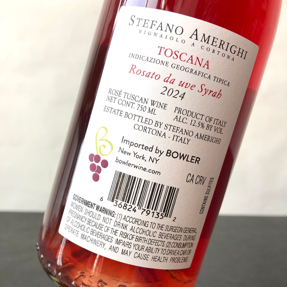 2024 Stefano Amerighi Rosato Toscana IGT Tuscany, Italy