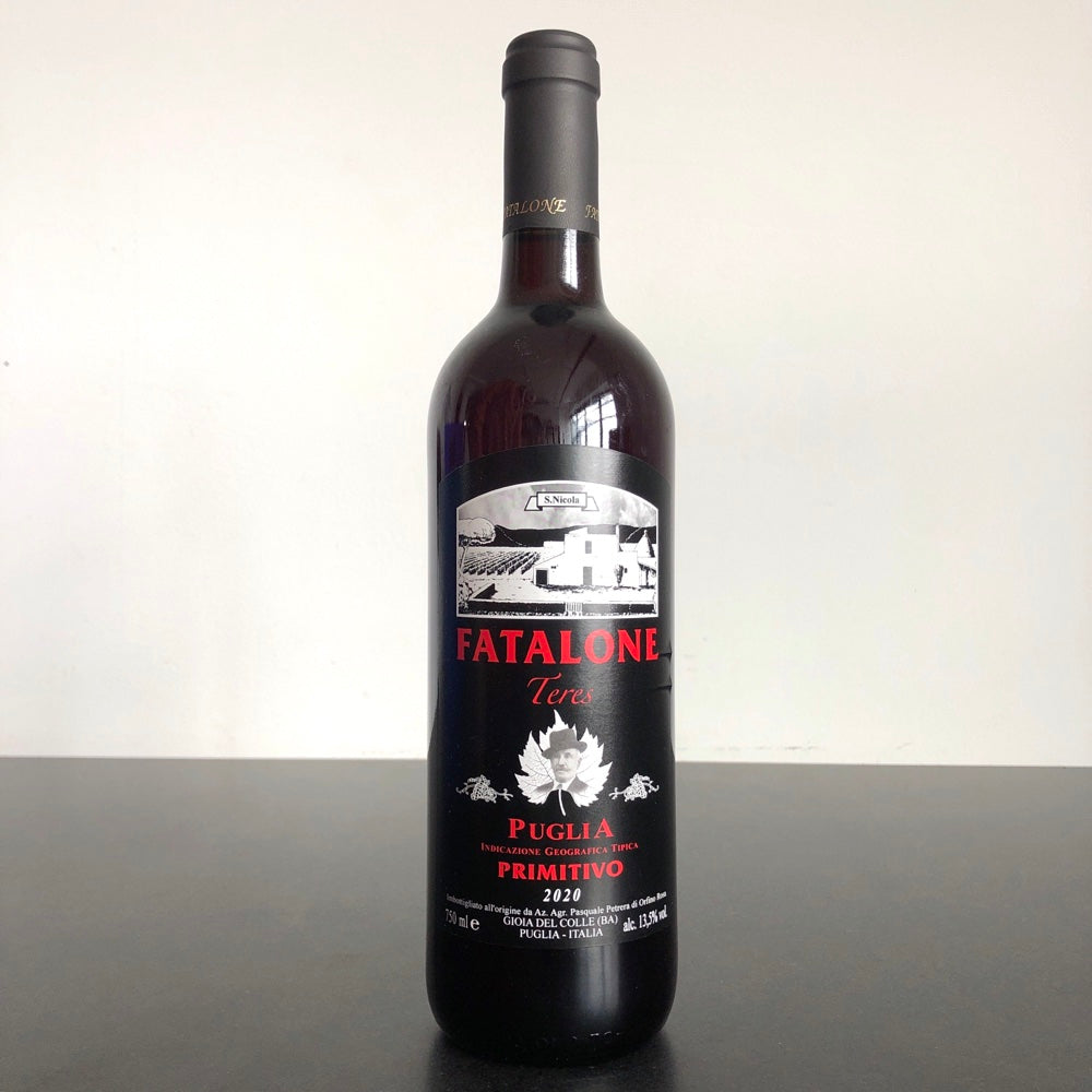 tenuta pedale primitivo-merlot puglia igt 2022 Fatalone Teres Primitivo Murgia IGT, Puglia, Italy – Leon & Son Wine and Spirits