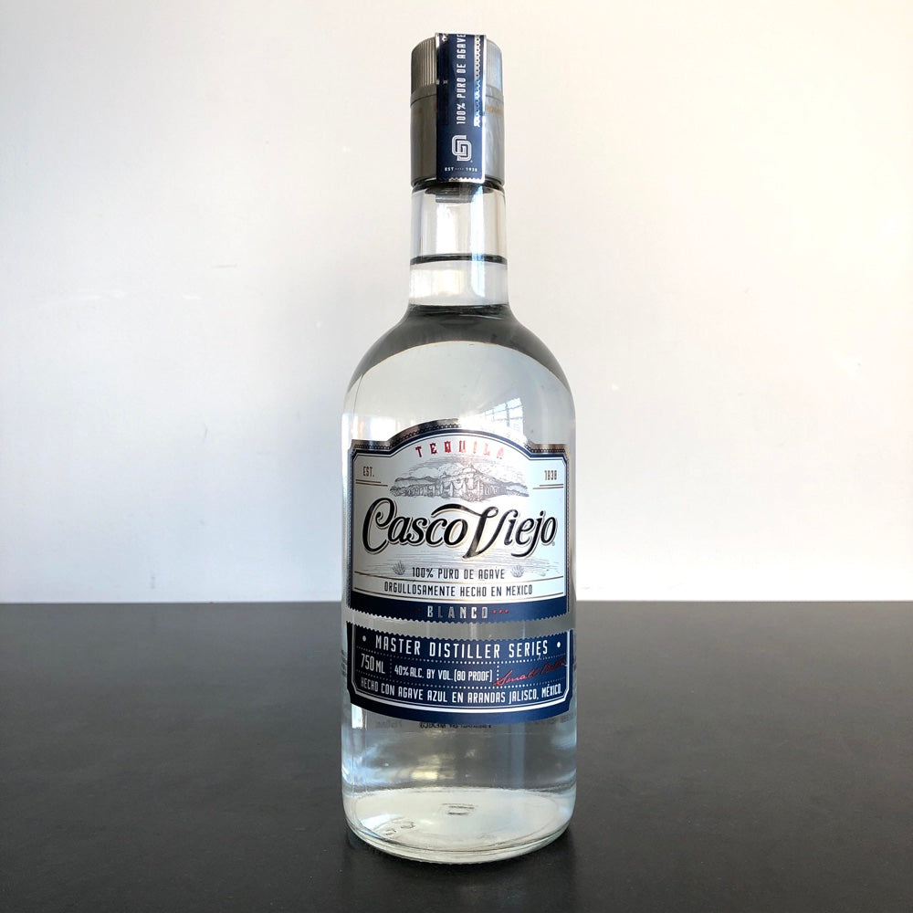 Casco Viejo Tequila Blanco Tequila 100% Puro de Agave