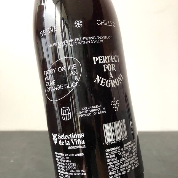 Cueva Nueva, Vermut