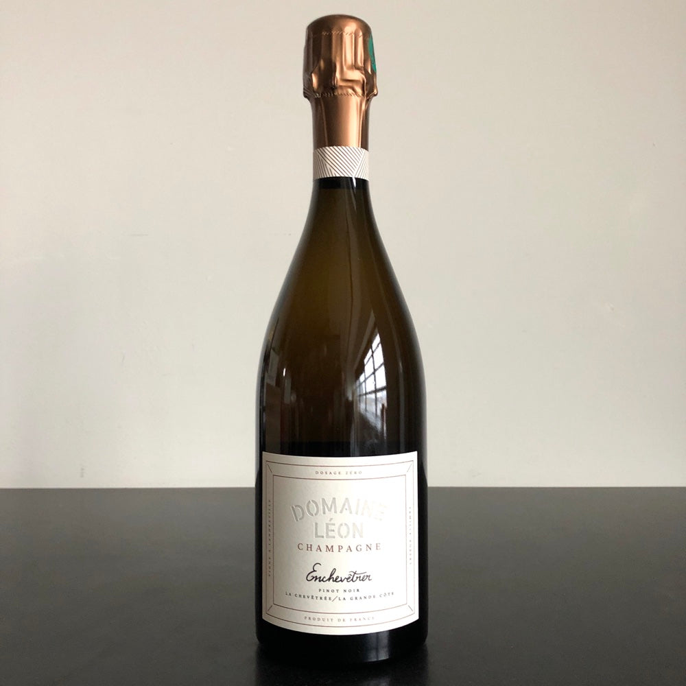 Domaine Leon 'Enchevetrer' Pinot Noir Dosage Zero, Champagne, France (2020)