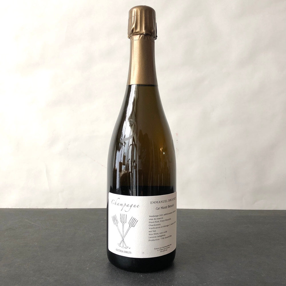 ワイン Emmanuel Brochet Le Mont Benoit 750ml Emmanuel Brochet: Le Mont Benoit Extra Brut NV (1716
