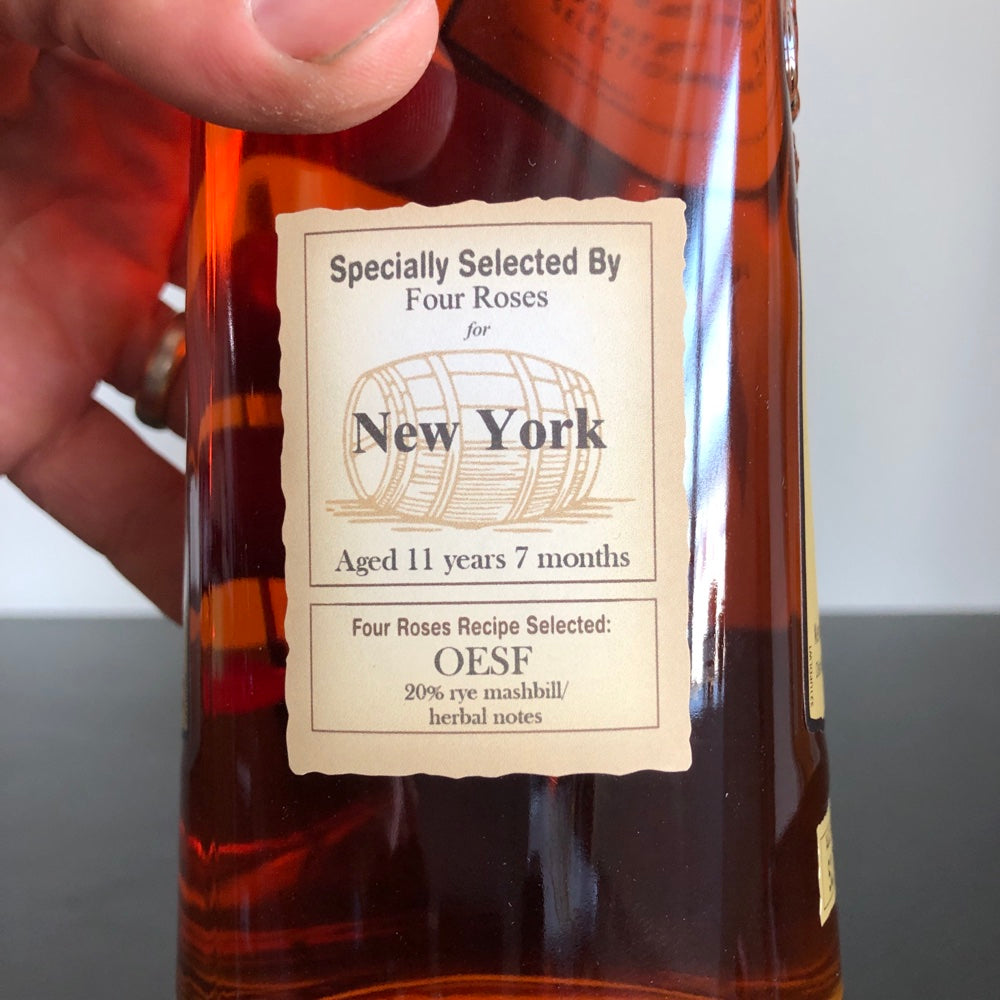 Four Roses, Private Selection Single Barrel Bourbon OESF 105.4 Proof, Kentucky, USA