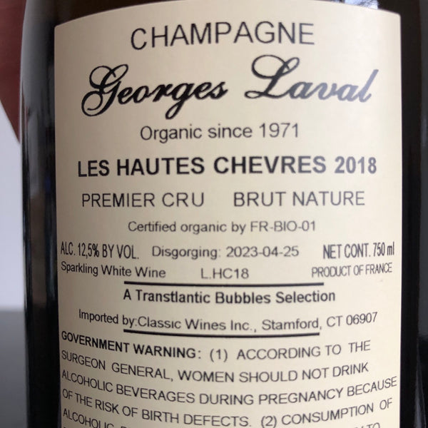 Georges Laval Les Chèvres, Brut Nature Champagne, France (18)