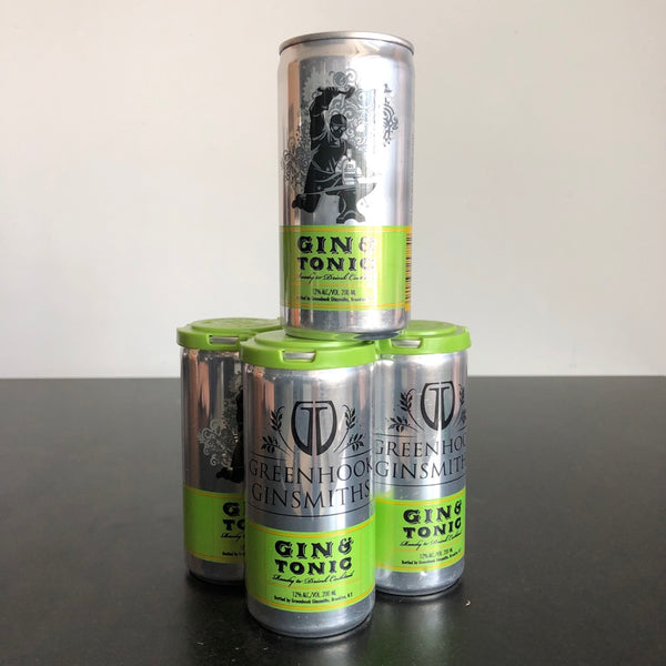 Greenhook Ginsmiths Gin & Tonic 200ml Can, New York, USA