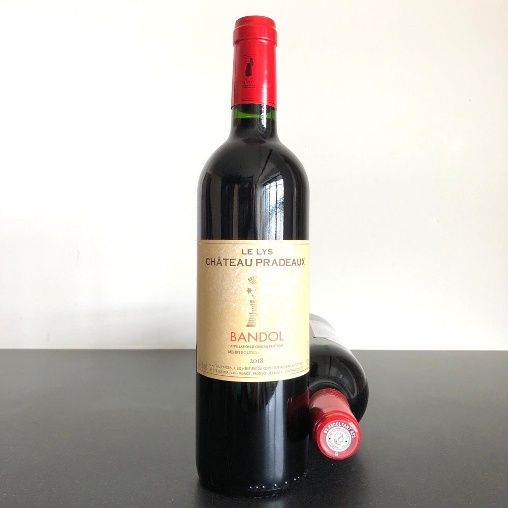 2018 Chateau Pradeaux Bandol Les Lys, Provence, France