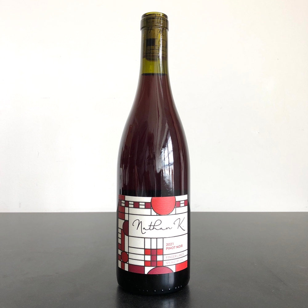 2021 Nathan Kendall 'Nathan K.' Pinot Noir Finger Lakes, New York, USA