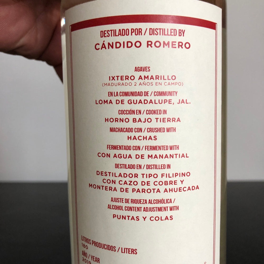 Mezonte Candido Romero Jalisco Ixtero Amarillo