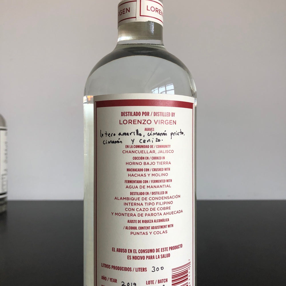 Mezonte 'Lorenzo' Jalisco Agave Spirit, Mexico