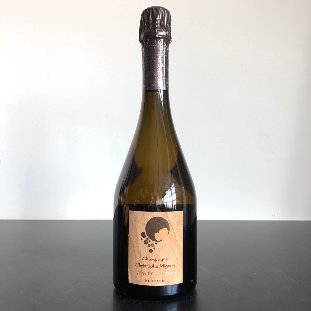 NV Christophe Mignon ADN de Foudre Meunier Brut Nature, Champagne, France (2017)
