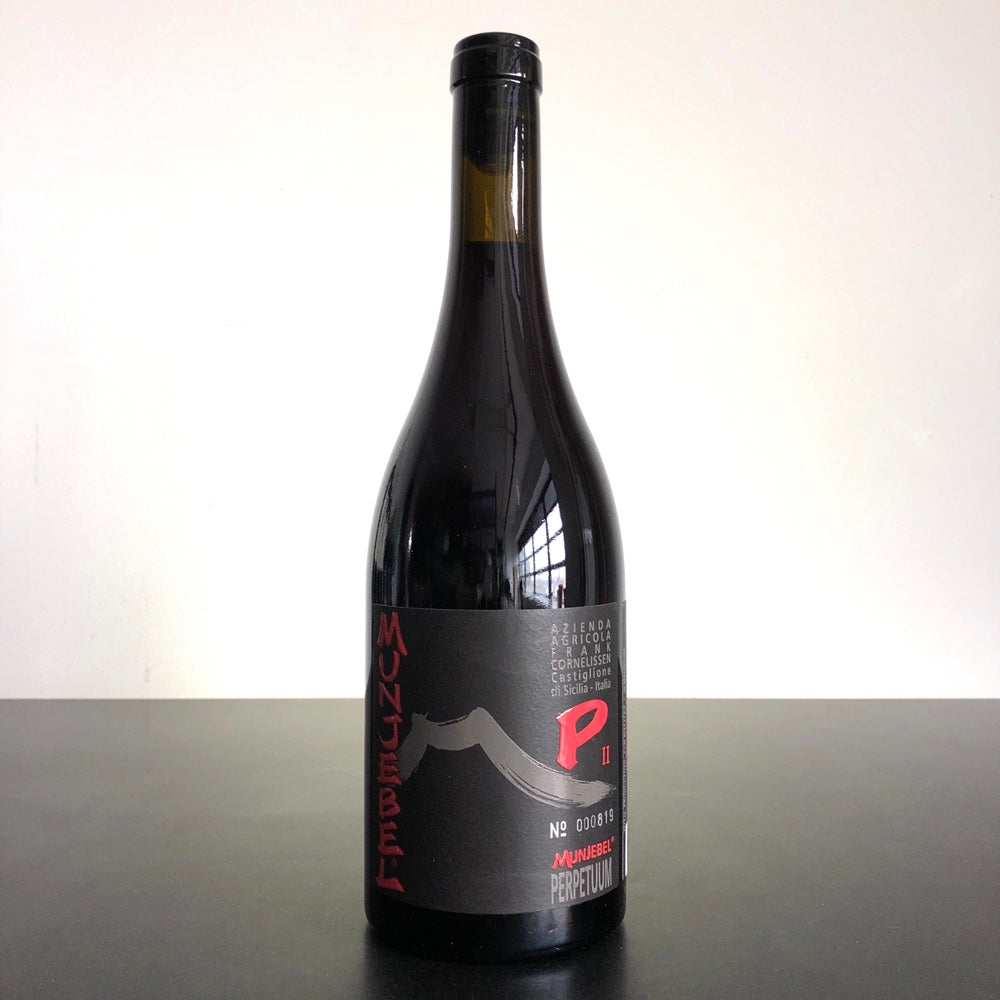 NV Frank Cornelissen 'Munjebel P' Cuvee Perpetuum 2 Terre Siciliane Rosso IGT, Sicily, Italy