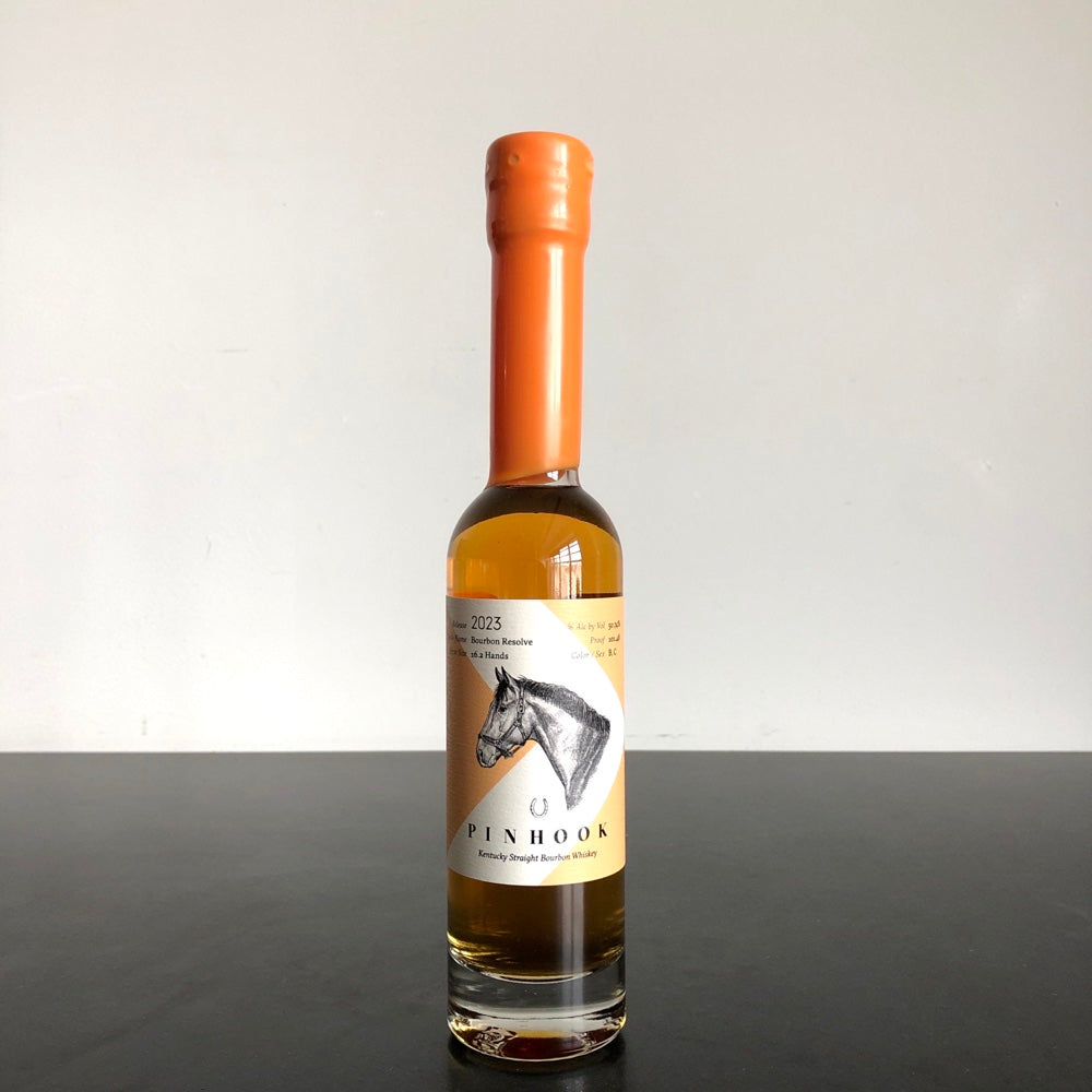 Pinhook Flagship Straight Orange Bourbon Whiskey 200ml, Kentucky, USA