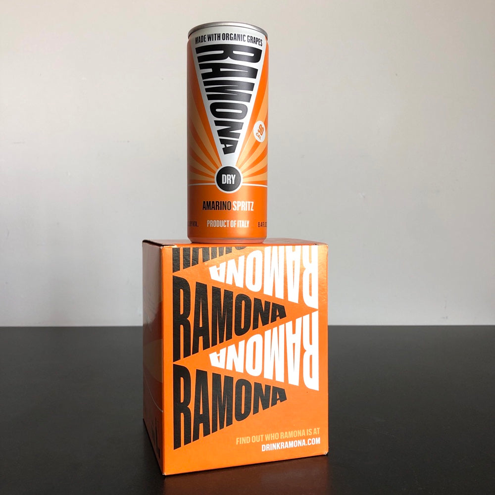 Ramona Amarino Wine Spritz 250ml Can, Italy Leon & Son Wine and Spirits