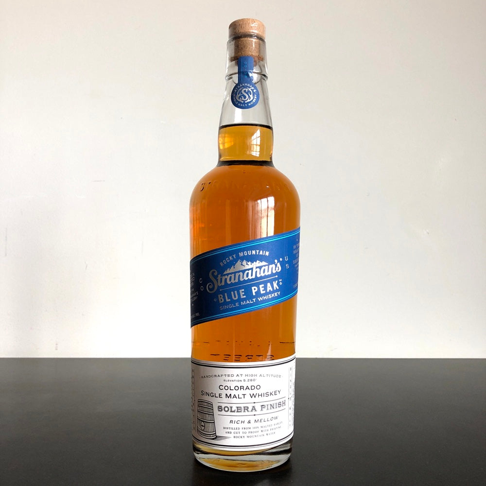 Stranahans Blue Peak Colorado Single Malt Straight Whiskey, Colorado, USA