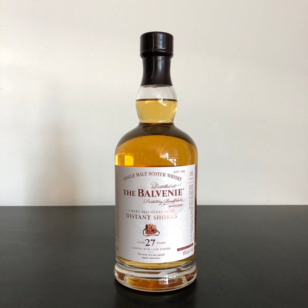 The Balvenie 27 Year Old Distant Shores Rum Cask Finish Single Malt Scotch Whisky Speyside, Scotland