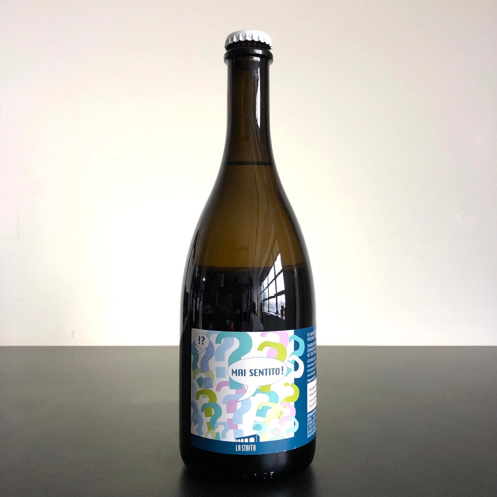 Vini La Staffa Marche Verdicchio Pet Nat 'Mai Sentito!' NV