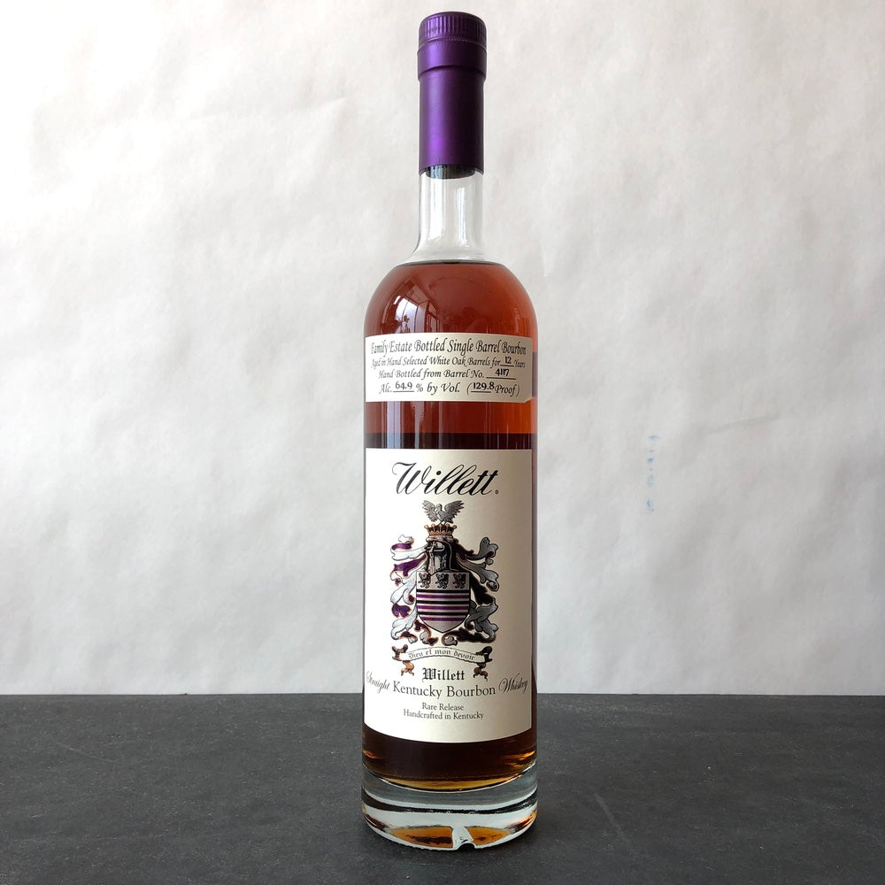 Willett Family Estate Straight Bourbon Whiskey, 'Rare Release 12 YR, #4117 - Skurnik Selection - 9th Floor'