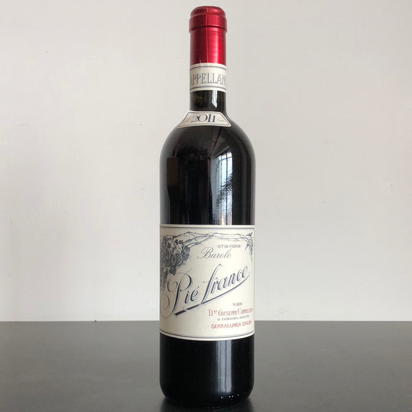 2011 Cappellano Otin Fiorin Pie Franco Barolo DOCG, Italy