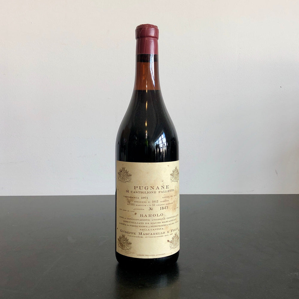 1971 Giuseppe Mascarello e Figlio Pugnane Barolo DOCG, Italy