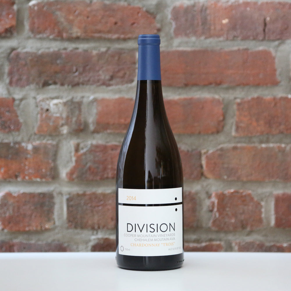 2014 Division Cooper Mountain Vineyards Chardonnay 'Trois', Chehalem Mountains, USA