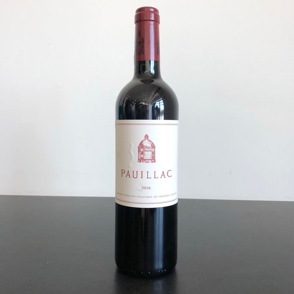2016 Chateau Latour Le Pauillac de Latour Pauillac, France