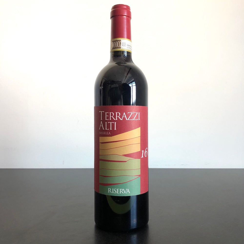 2016 Terrazzi Alti Sassella Valtellina Riserva DOCG Lombardy