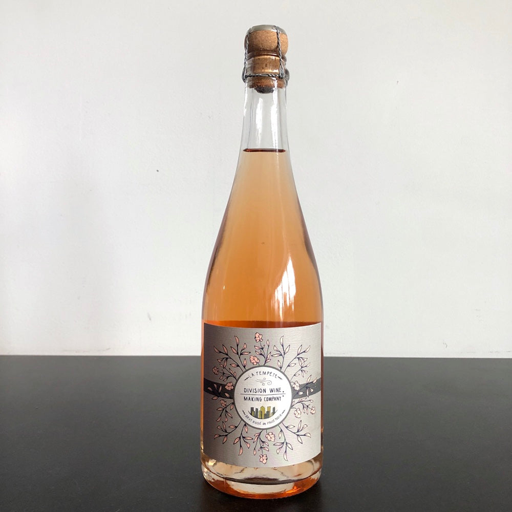 2017 Division Winemaking Company, La Tempête Brut Rosé́, Willamette Valley, Oregon