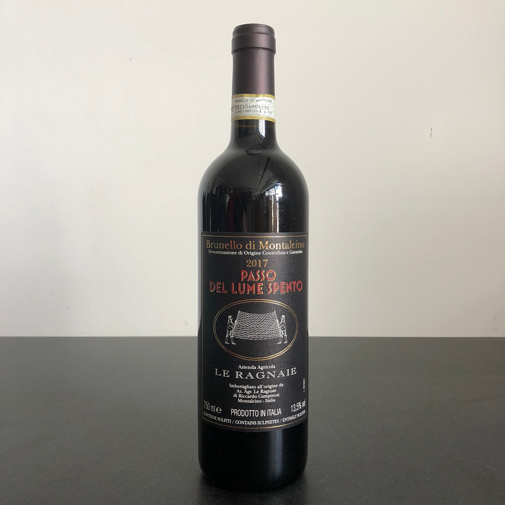 2017 Le Ragnaie Brunello di Montalcino Passo Del Lume Spento, Tuscany, Italy