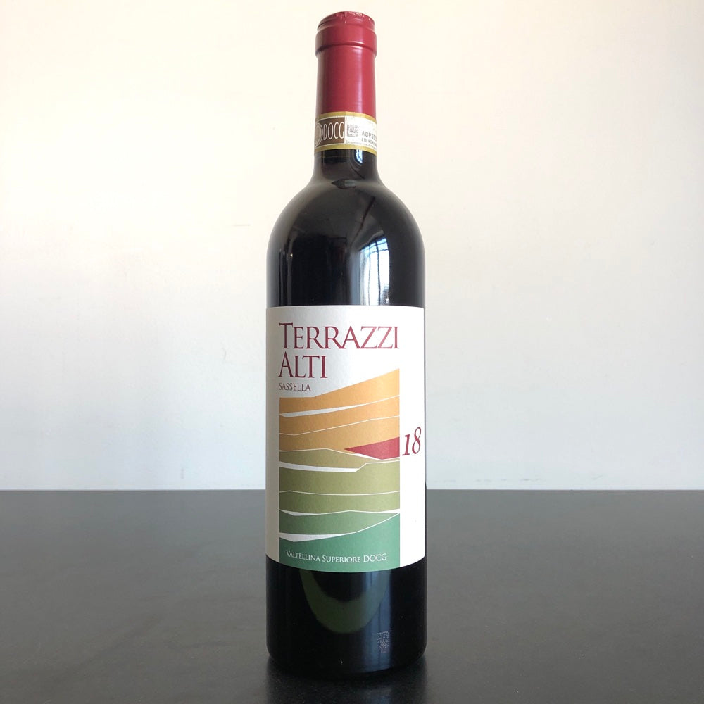 2018 Terrazzi Alti Sassella Valtellina Superiore DOCG Lombardy, Italy